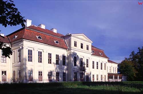 Elewacja ogrodow pałacu w Drogoszach war-maz